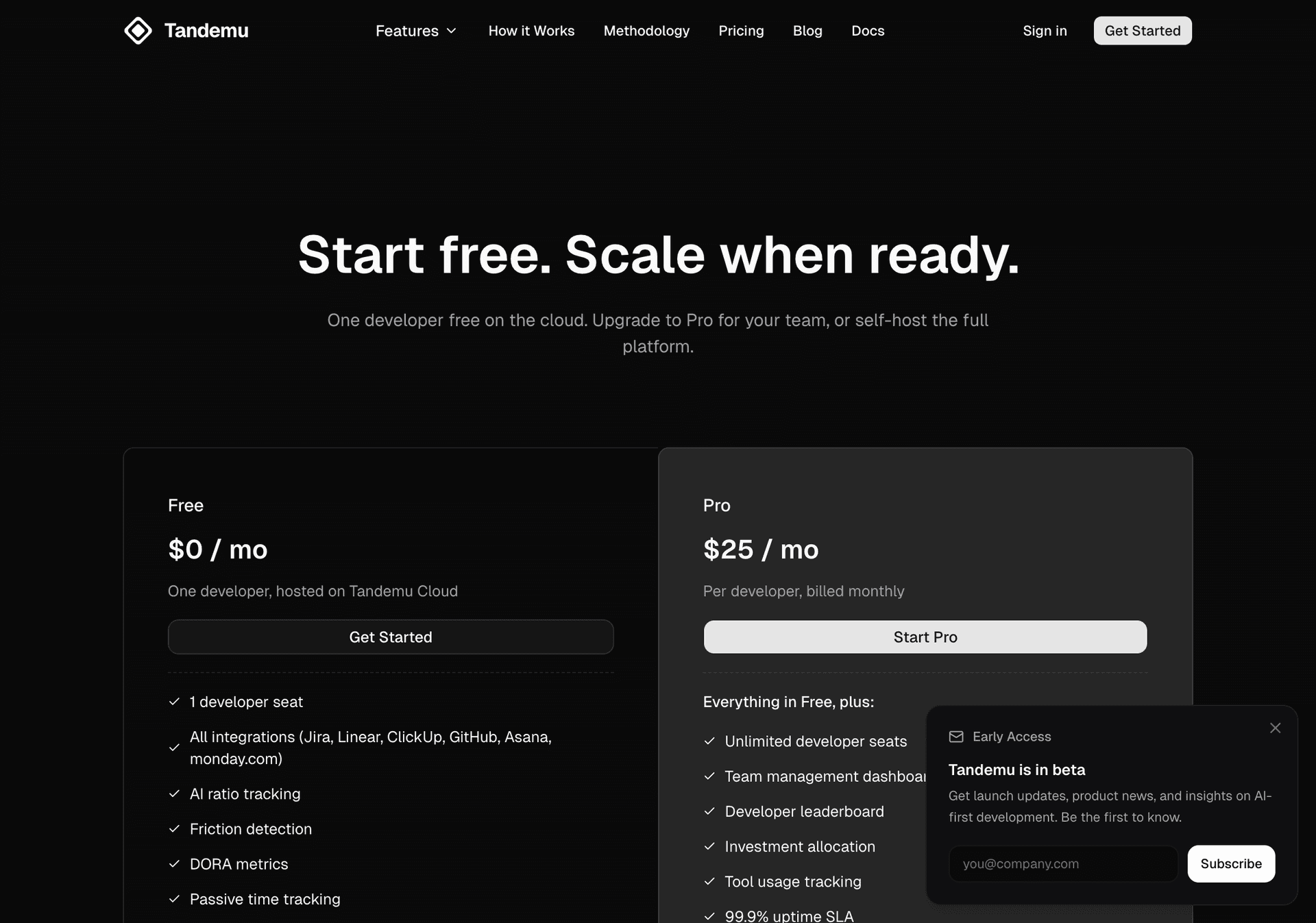 Tandemu — Features